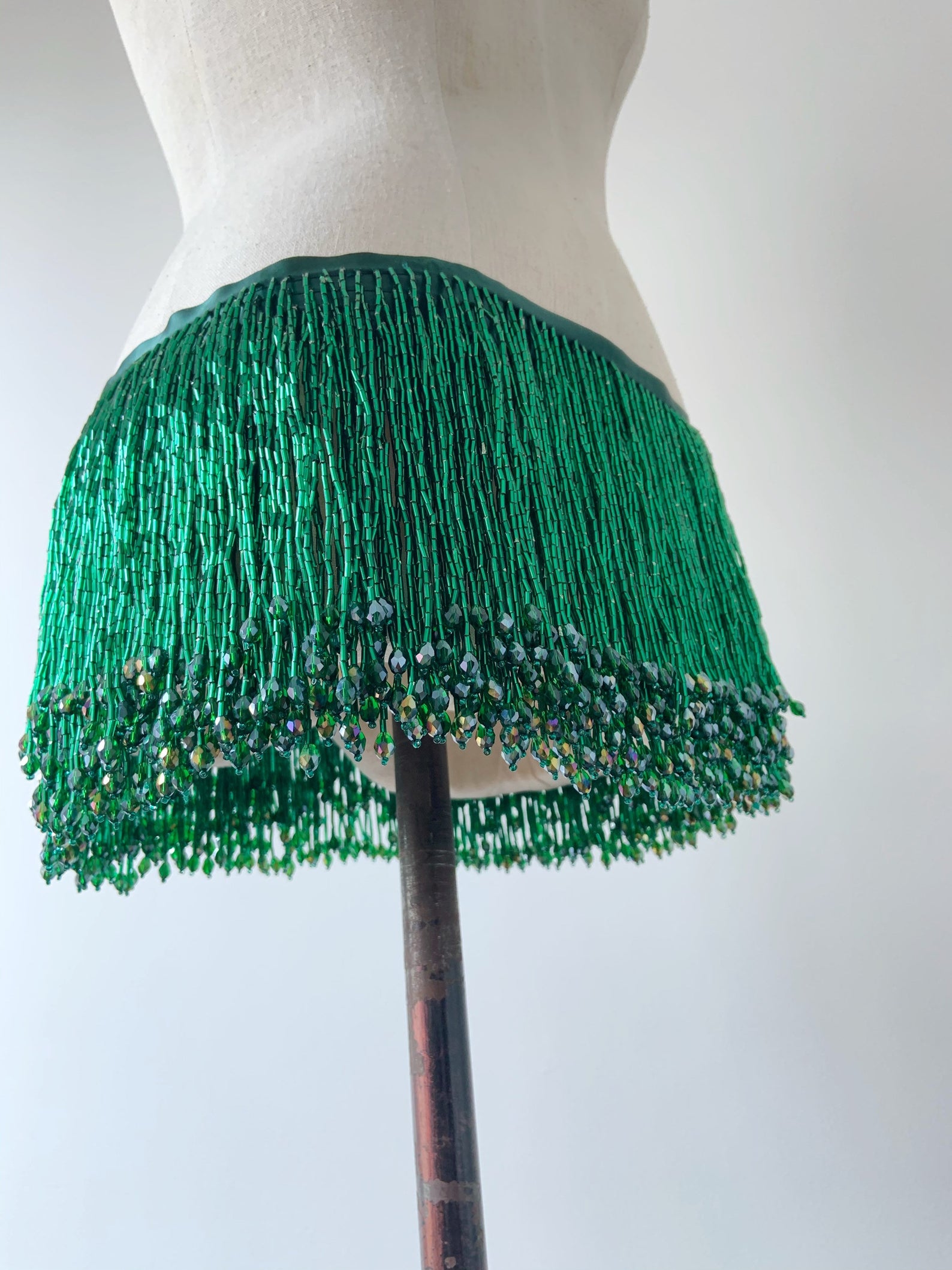 1 stocznia zielony koralik Fri – Beaded Trim Fringe recenzja i cena