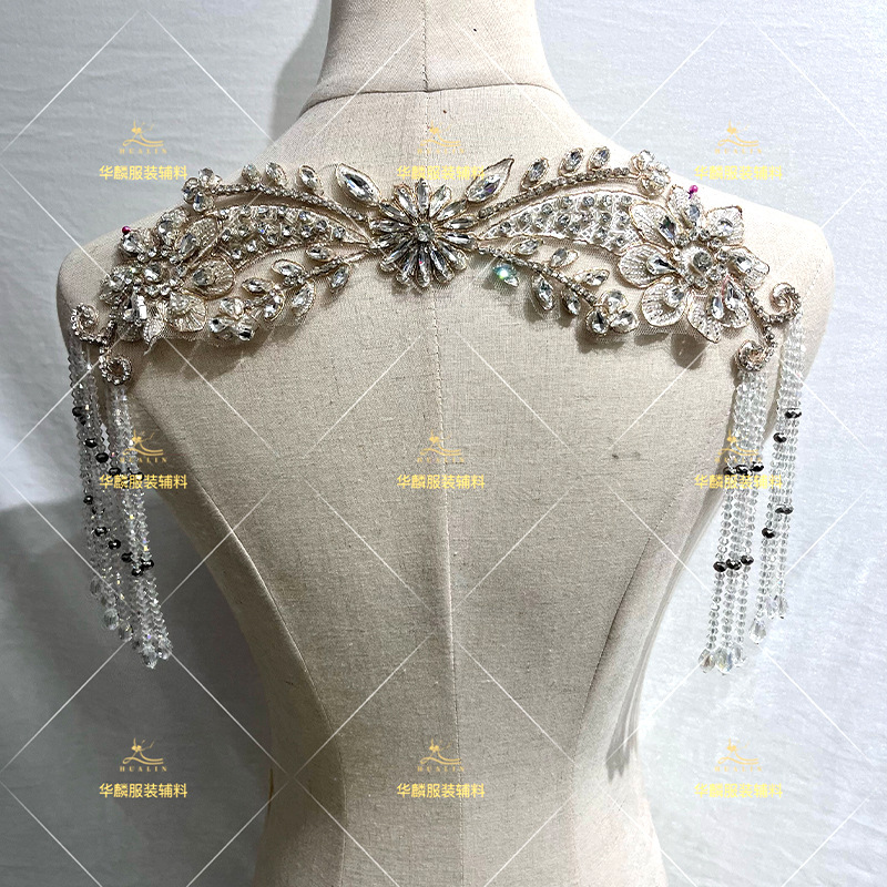 Ręcznie wyszywane frędzlami z  – Beaded Trim Fringe recenzja i cena