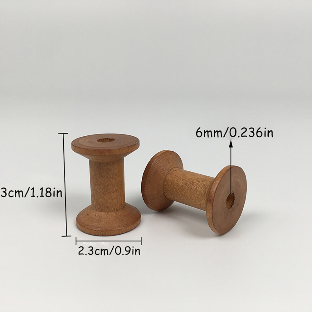 10/20 szt. Mini drewniane szpu – Organza Ribbon Spool recenzja i cena