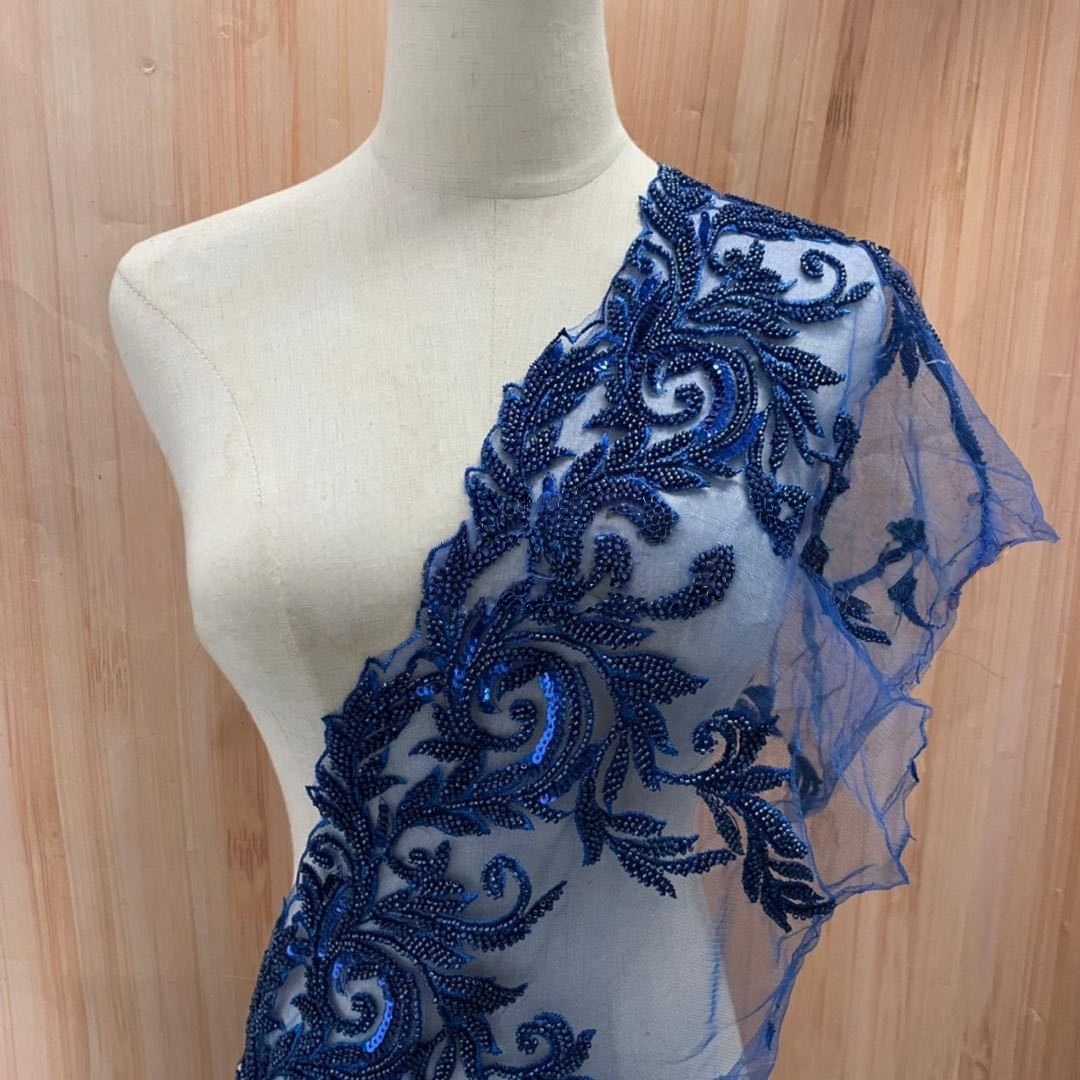 Koronkowa taśma haftowana kora – Beaded Trim Fringe recenzja i cena