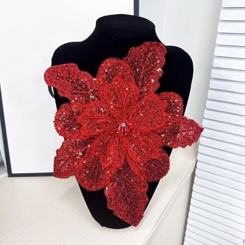 39BD Cekinowa aplikacja kwiato – Applique Patch Flower recenzja i cena