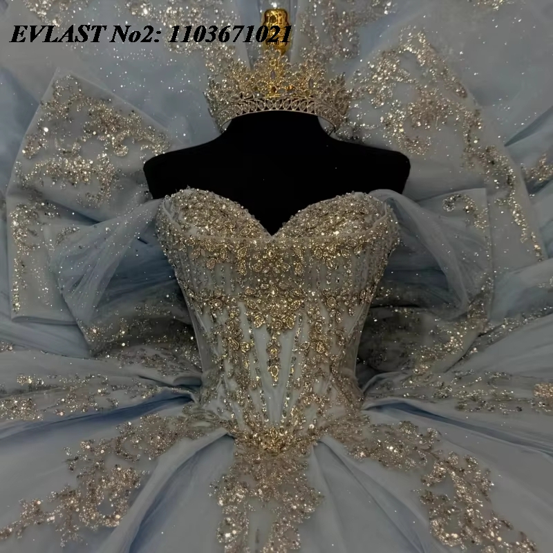 EVLAST Sukienka na Quinceañerę – Tassel Fringe Trim recenzja i cena