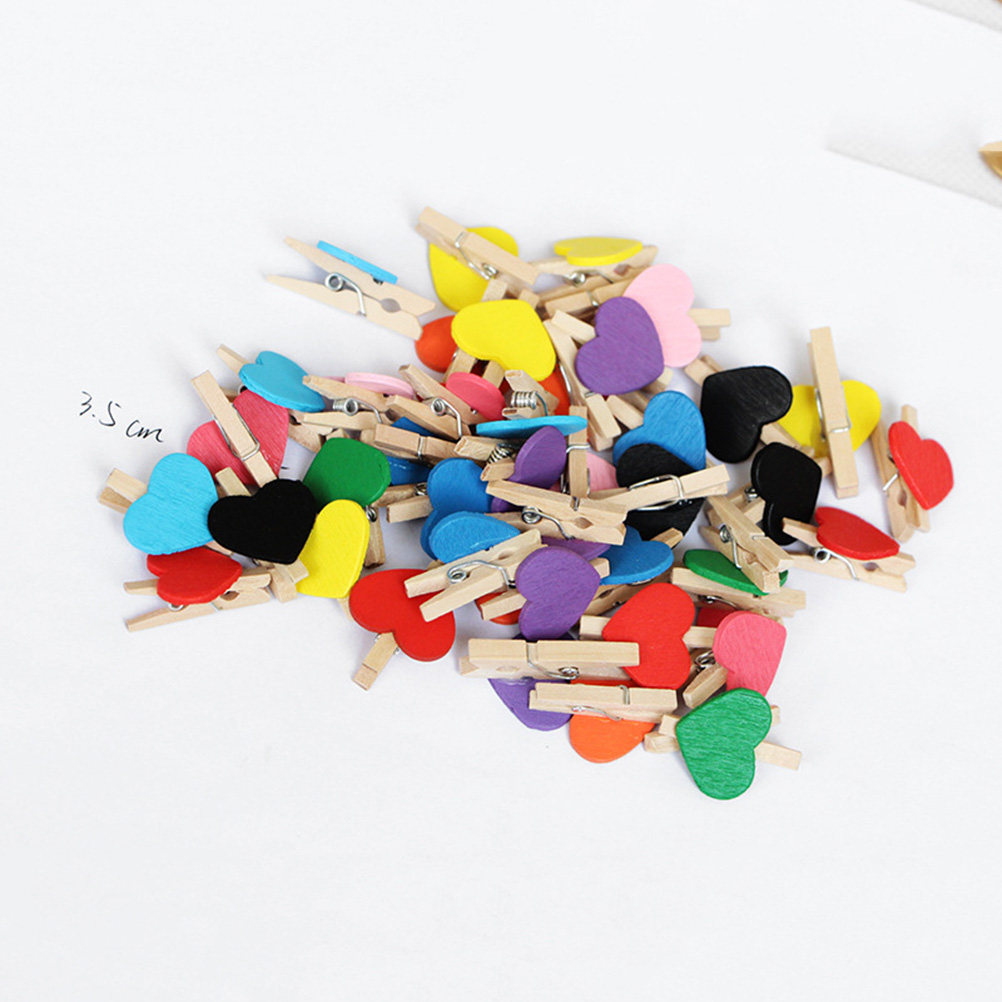 50 szt. Mini drewnianych klips – Christmas Craft Embellishment recenzja i cena
