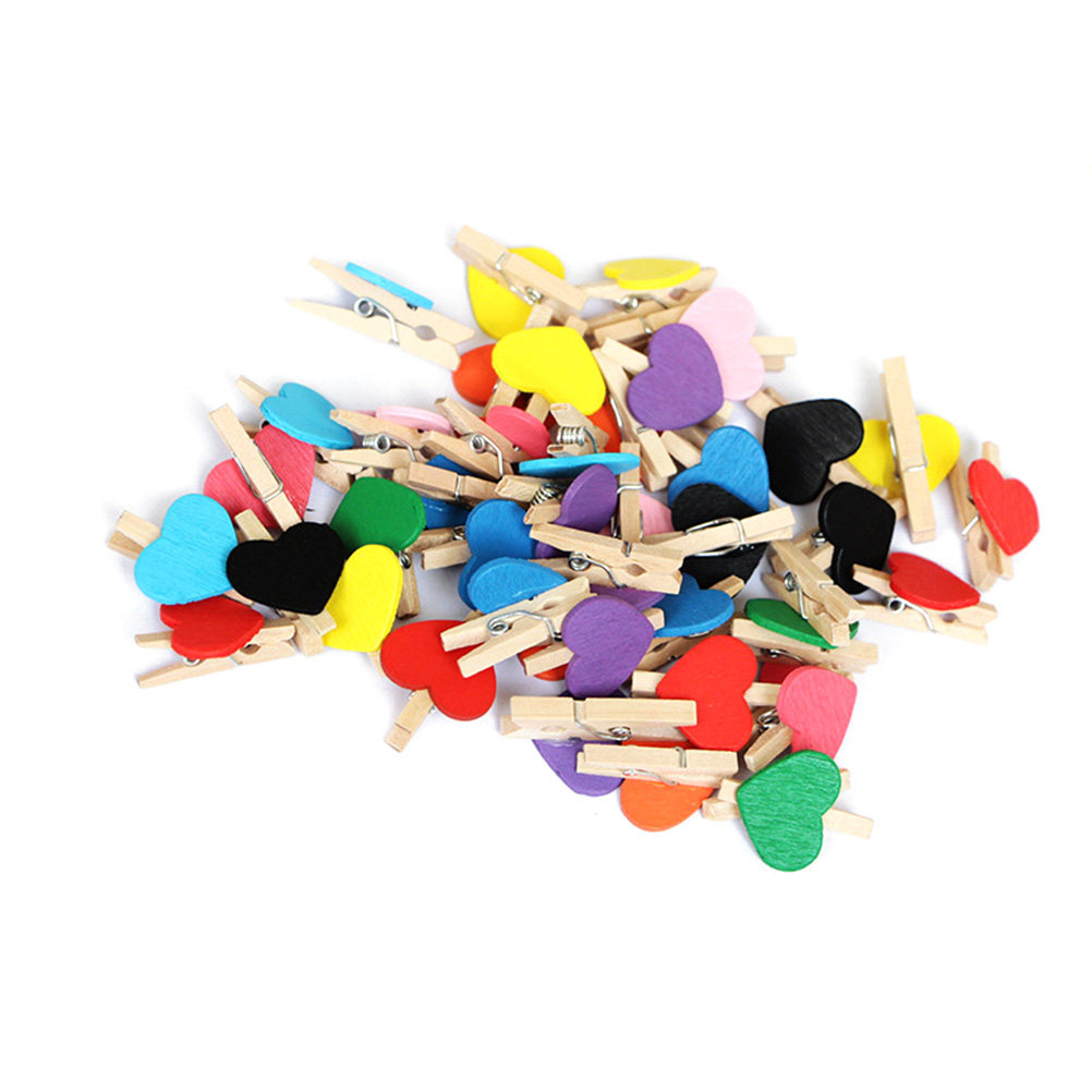 50 szt. Mini drewnianych klips – Christmas Craft Embellishment recenzja i cena