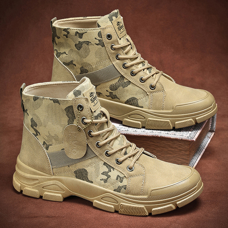 Męskie buty wojskowe typu high – Guipure Lace Panel recenzja i cena