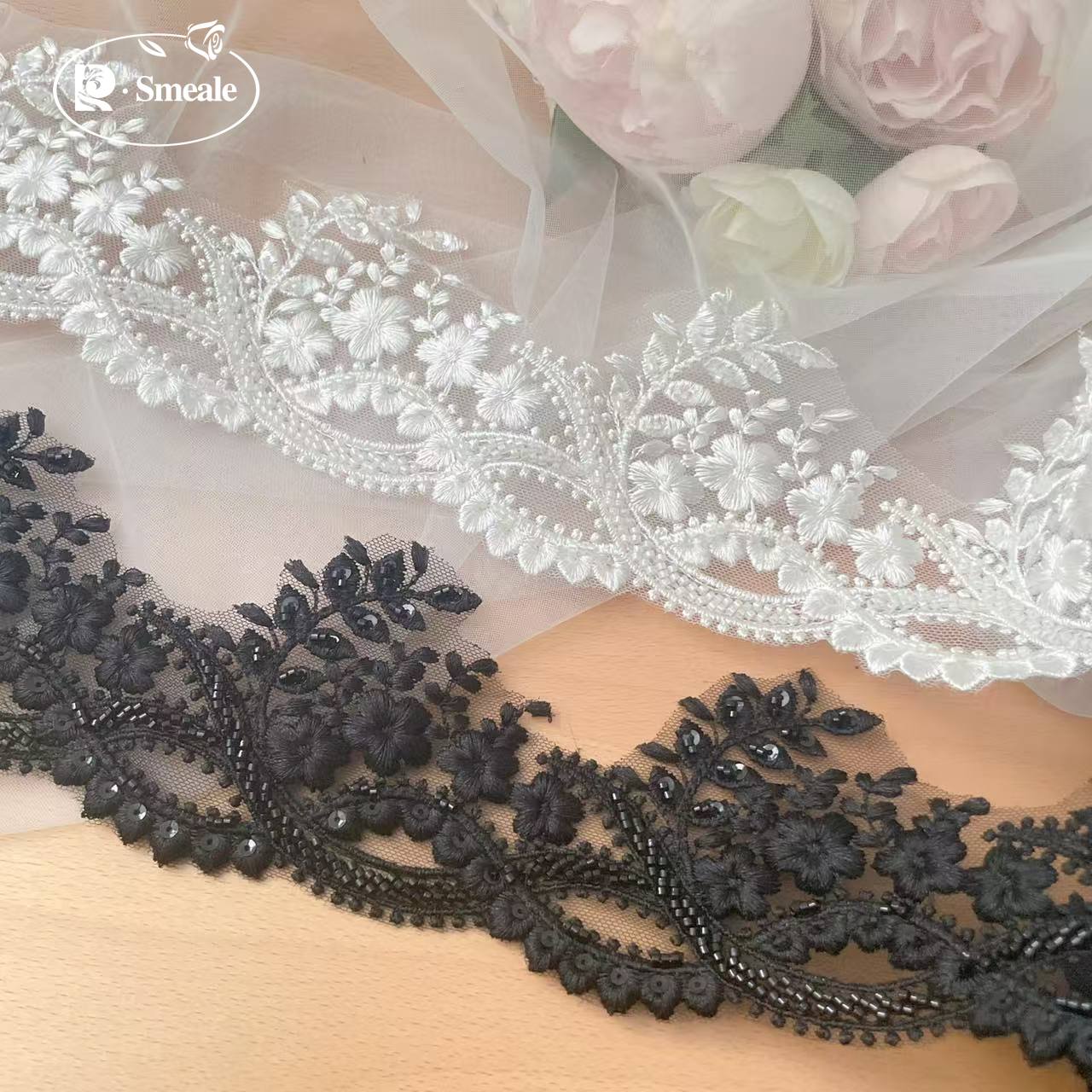 Koronkowe wykończenie z korali – Beaded Trim Fringe recenzja i cena